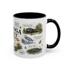 Cuyahoga Valley National Park Mug | Brandywine Falls Ohio River Ceramic (11oz/15oz)