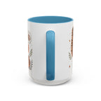 Petra Coffee Mug | Travel Destination Souvenir Gift | Accent Color Ceramic 11oz 15oz