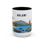 Malawi Coffee Mug | Travel Souvenir Accent Mug | Country Gift Ceramic Cup 11oz 15oz