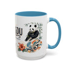 Chengdu Coffee Mug | China Travel Souvenir | Vintage Illustrated City Gift | 11 oz 15 oz Accent Mug