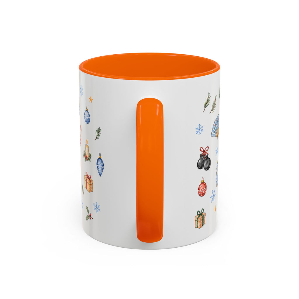 Madrid Christmas Mug | Watercolor City Souvenir, Travel Memories, Ceramic Coffee Cup