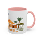 Mauritania Coffee Mug | Travel Souvenir Accent Mug | Country Gift Ceramic Cup 11oz 15oz