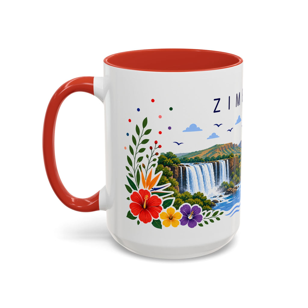 Zimbabwe Coffee Mug | Travel Souvenir Accent Mug | Place Gift Ceramic Cup 11oz 15oz
