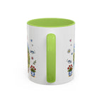 Reine Illustrated Travel Mug | Norway Souvenir Accent Coffee Mug | 11oz 15oz Ceramic Cup