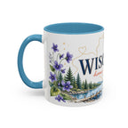 Wisconsin Home State Mug | Moving Away Gift | Long Distance Friendship Coffee Cup | 11oz 15oz Accent Mug