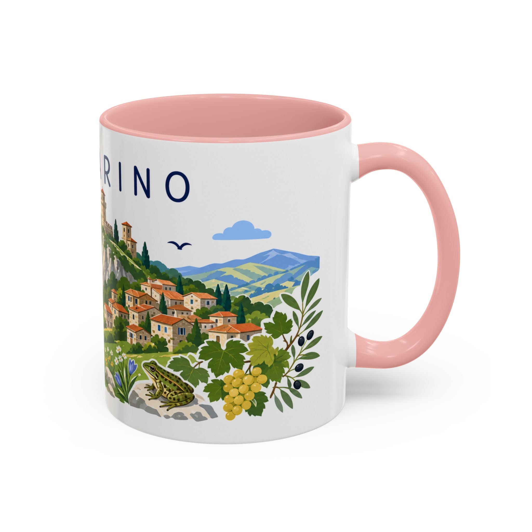 San Marino Coffee Mug | Travel Souvenir Accent Mug | Country Gift Ceramic Cup 11oz 15oz