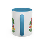Amsterdam Coffee Mug | Netherlands Travel Souvenir | Porcelain Decal City Gift | 11oz 15oz Accent Mug
