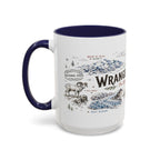 Wrangell-St. Elias National Park Coffee Mug | Alaska Wilderness Climbing Gift | Accent Color Ceramic 11oz 15oz