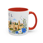 Israel Coffee Mug | Travel Souvenir Accent Mug | Place Gift Ceramic Cup 11oz 15oz