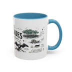 Everglades National Park Coffee Mug | Florida Wetlands Wildlife Kayak Gift | Accent Color Ceramic 11oz 15oz