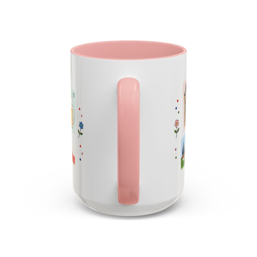 Prague Coffee Mug | Postage Stamp Collage Mug | Travel Souvenir Accent Cup 11oz 15oz