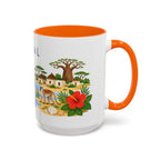 Senegal Soccer Coffee Mug | World Cup Fan Gift | Accent Color Ceramic 11oz 15oz Match Day Cup
