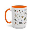 Charleston Christmas Mug | Watercolor City Souvenir, Holiday Travel Gift (11oz/15oz)