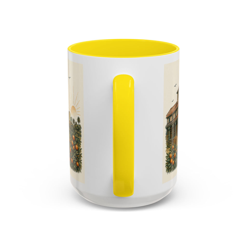 Orlando Coffee Mug | United States Travel Souvenir | Vintage Illustrated City Gift | 11 oz 15 oz Accent Mug