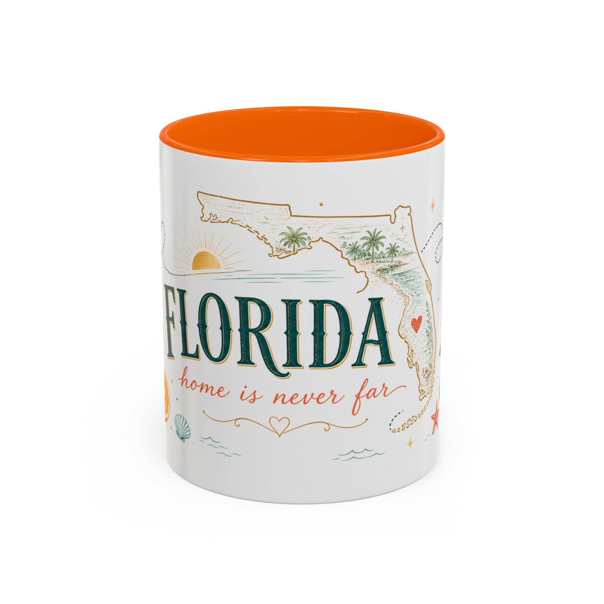 Florida State Mug | Moving Away, Homesick Gift | Long Distance Friendship Coffee Cup