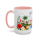 Ghana Coffee Mug | Travel Souvenir Accent Mug | Place Gift Ceramic Cup 11oz 15oz