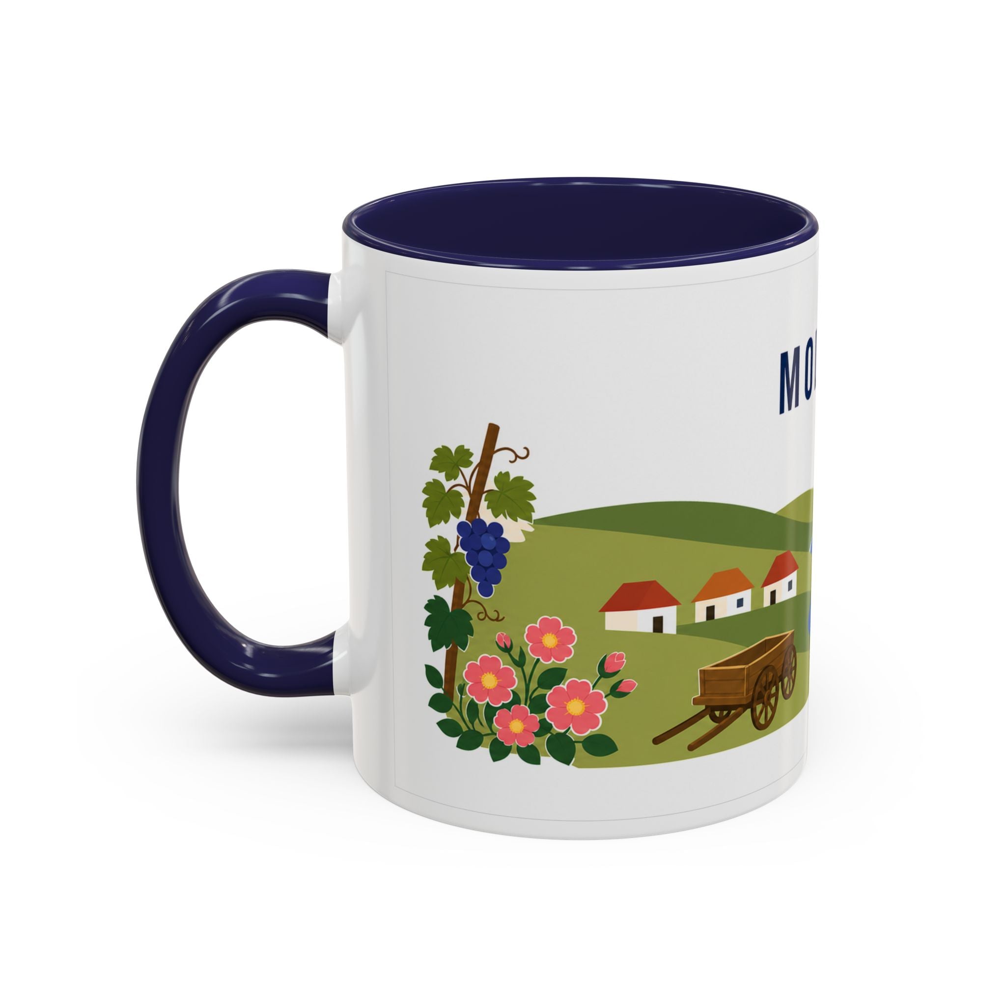 Moldova Coffee Mug | Travel Souvenir Accent Mug | Country Gift Ceramic Cup 11oz 15oz