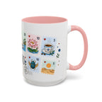 Cairo Coffee Mug | Postage Stamp Collage Mug | Travel Souvenir Accent Cup 11oz 15oz