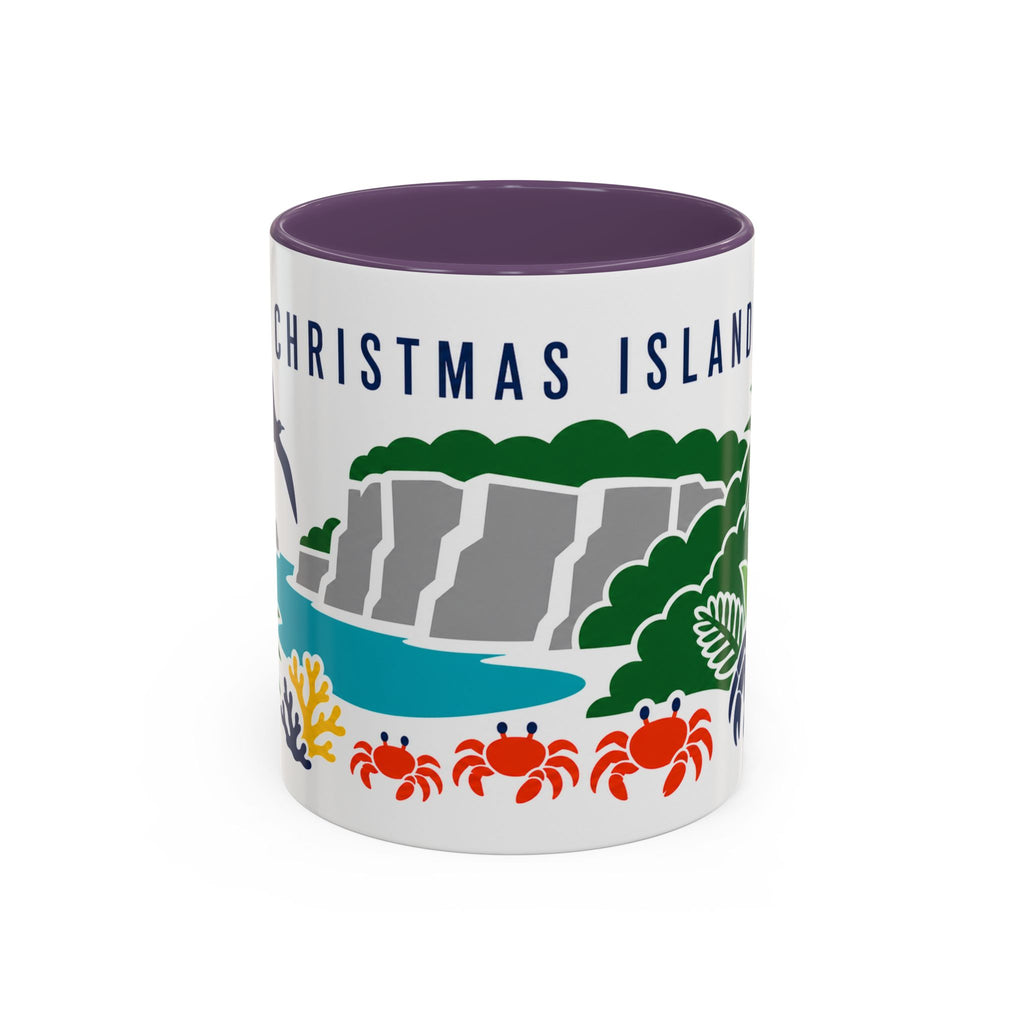 Christmas Island Coffee Mug | Travel Souvenir Accent Mug | Country Gift Ceramic Cup 11oz 15oz