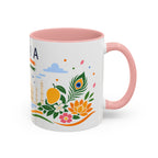 India Coffee Mug | Travel Souvenir Accent Mug | Country Gift Ceramic Cup 11oz 15oz