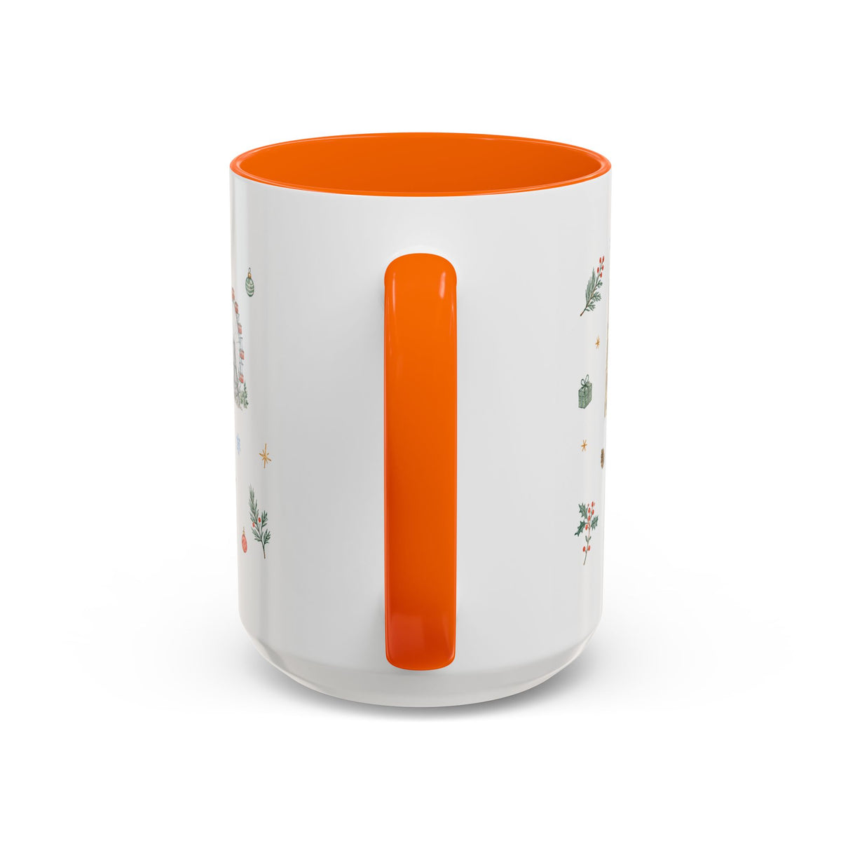 Vienna Christmas Mug | Watercolor Travel Souvenir | Holiday Gift | Accent Ceramic Coffee Cup 11oz 15oz