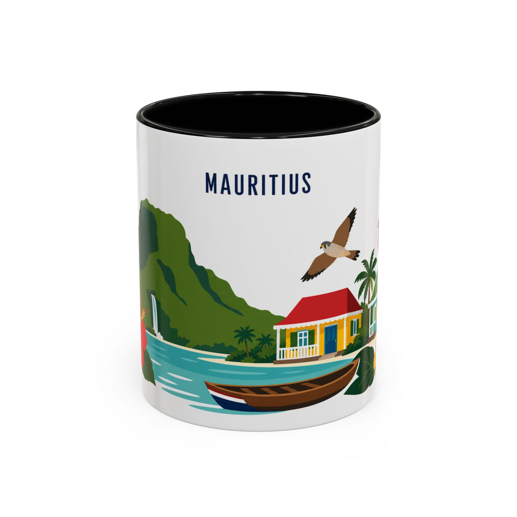 Mauritius Coffee Mug | Travel Souvenir Accent Mug | Country Gift Ceramic Cup 11oz 15oz