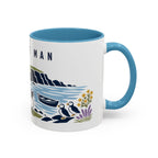 Isle of Man Coffee Mug | Travel Souvenir Accent Mug | Country Gift Ceramic Cup 11oz 15oz