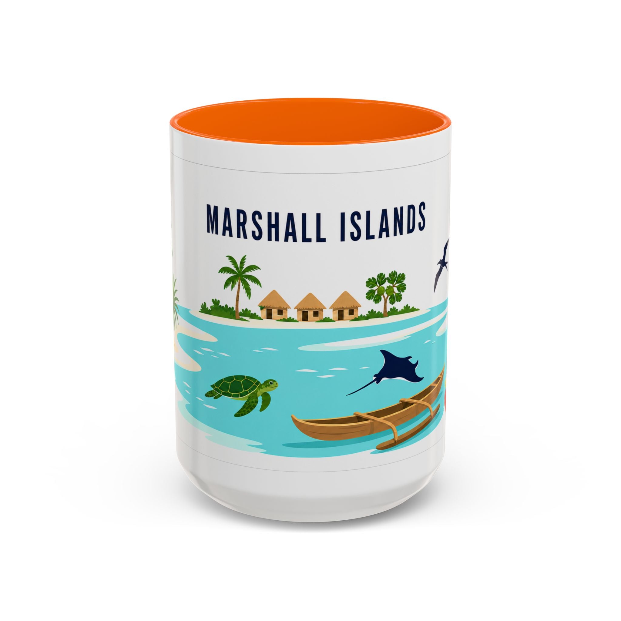 Marshall Islands Coffee Mug | Travel Souvenir Accent Mug | Country Gift Ceramic Cup 11oz 15oz