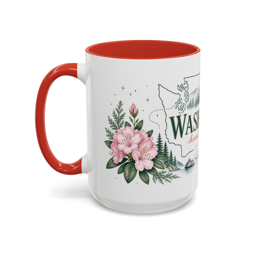 Washington State Map Mug | Moving Away, Homesick, Long Distance Friendship Gift