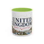 United Kingdom Home Country Mug | Moving Away Gift | Long Distance Friendship | 11 oz 15 oz Accent Mug