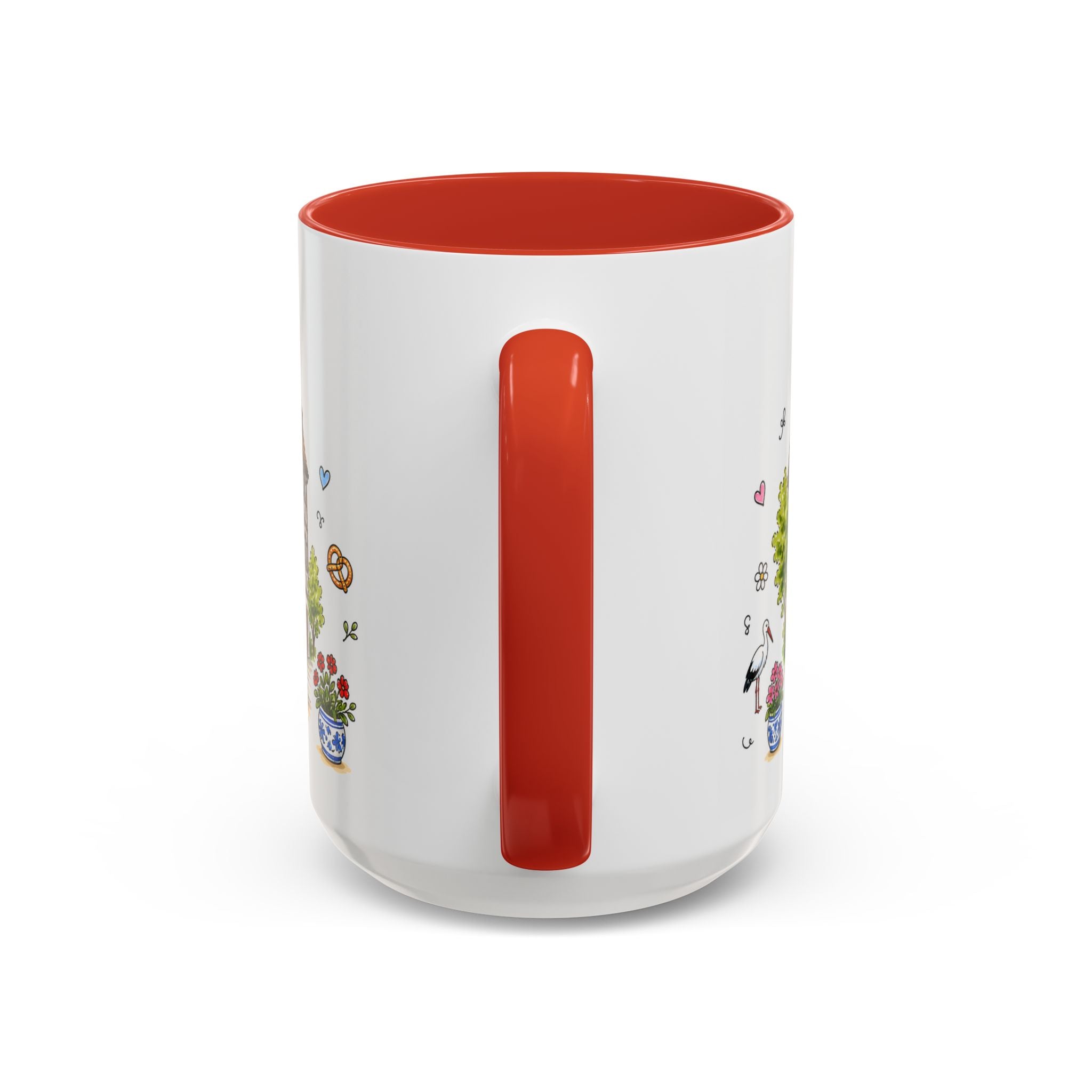 Strasbourg Illustrated Travel Mug | France Souvenir Accent Coffee Mug | 11oz 15oz Ceramic Cup