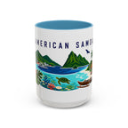 American Samoa Coffee Mug | Travel Souvenir Accent Mug | Country Gift Ceramic Cup 11oz 15oz