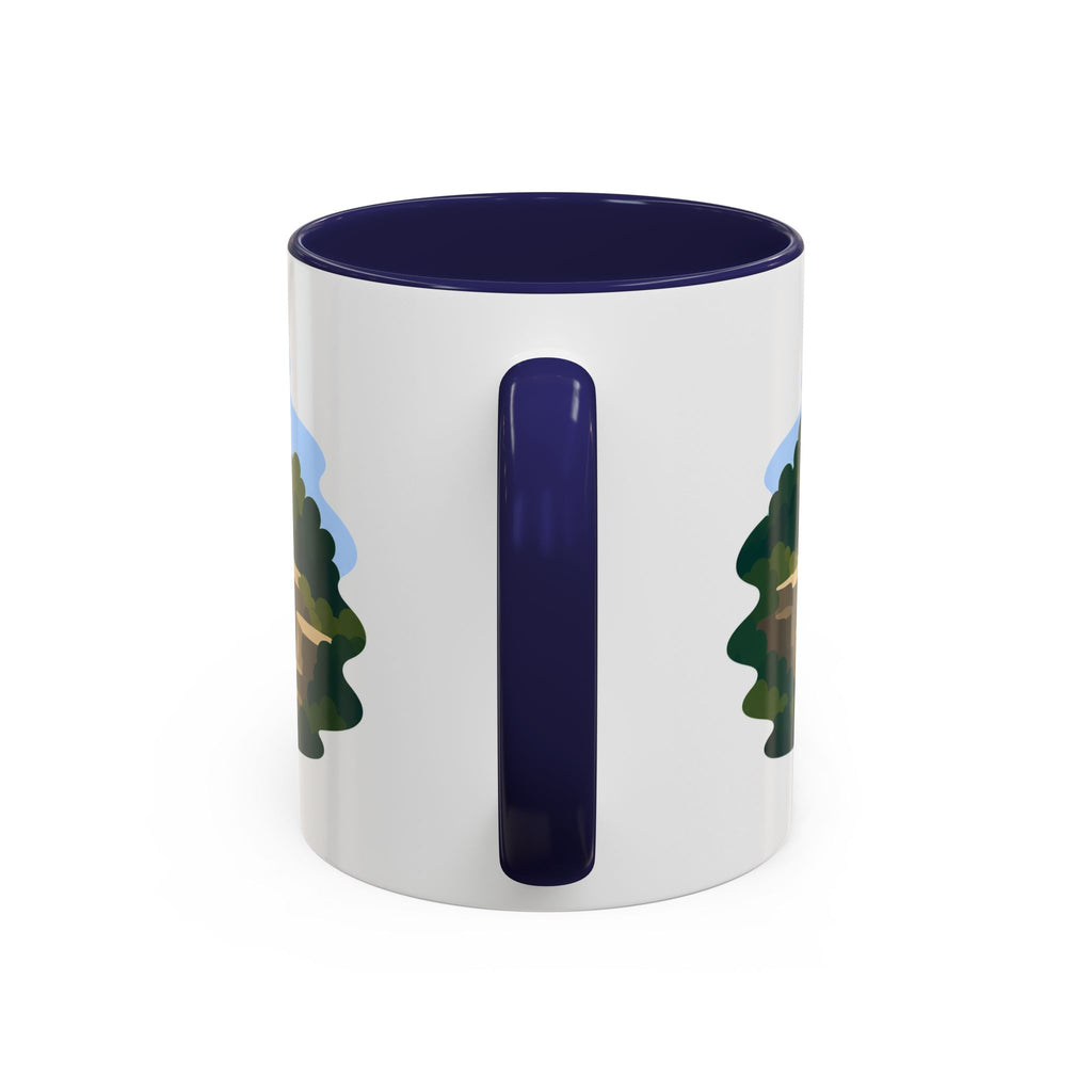 Mammoth Cave National Park Coffee Mug | Solid Color Block Park Souvenir | 11oz 15oz Accent Mug