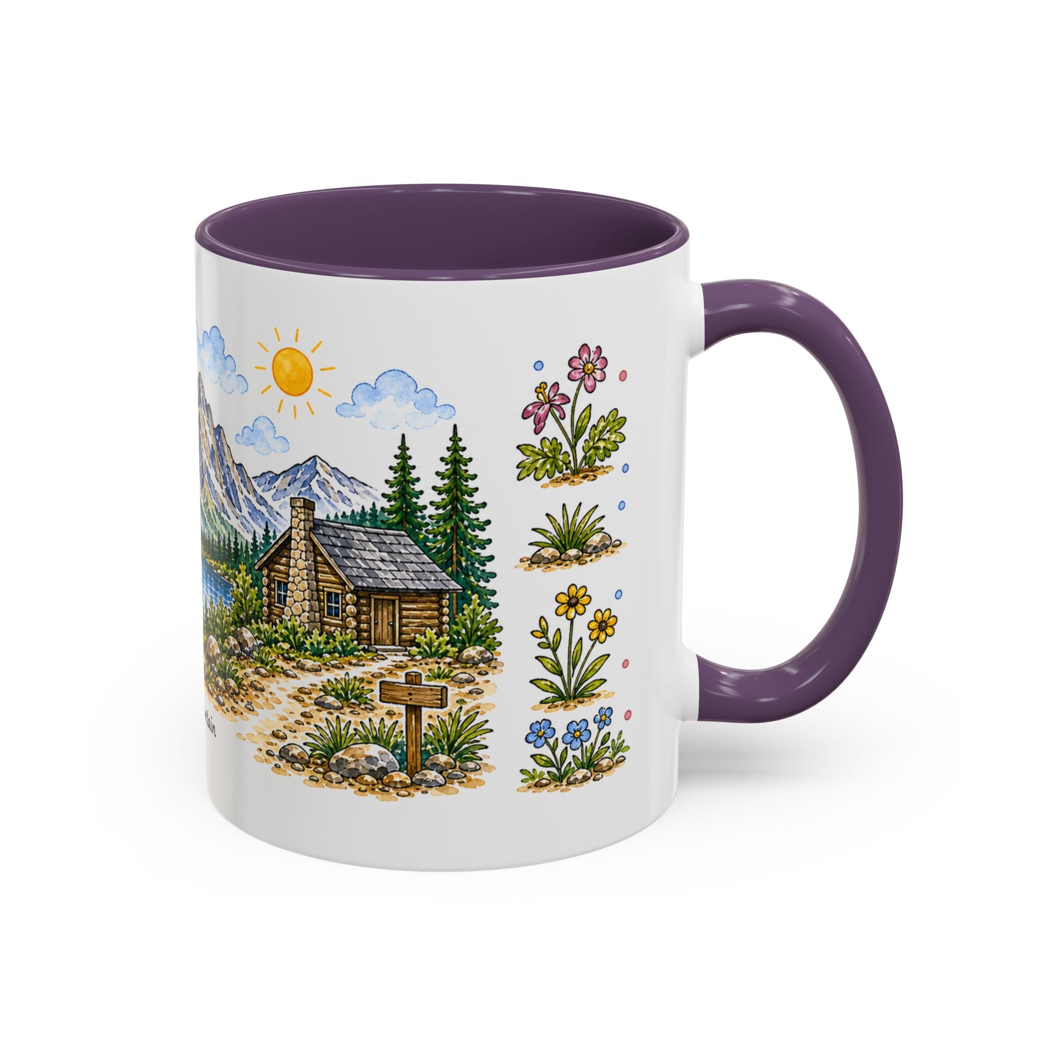 Rocky Mountain National Park Mug | US Travel Souvenir Accent Coffee Mug | 11oz 15oz Ceramic Cup