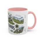 Ella Highlands Mug, Sri Lanka Travel Souvenir, Bucket List Gift, Accent Ceramic Coffee Mug 11oz 15oz