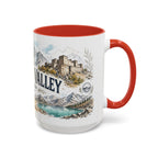 Skardu Valley Mug, Pakistan Travel Souvenir, Bucket List Gift, Accent Ceramic Coffee Mug 11oz 15oz