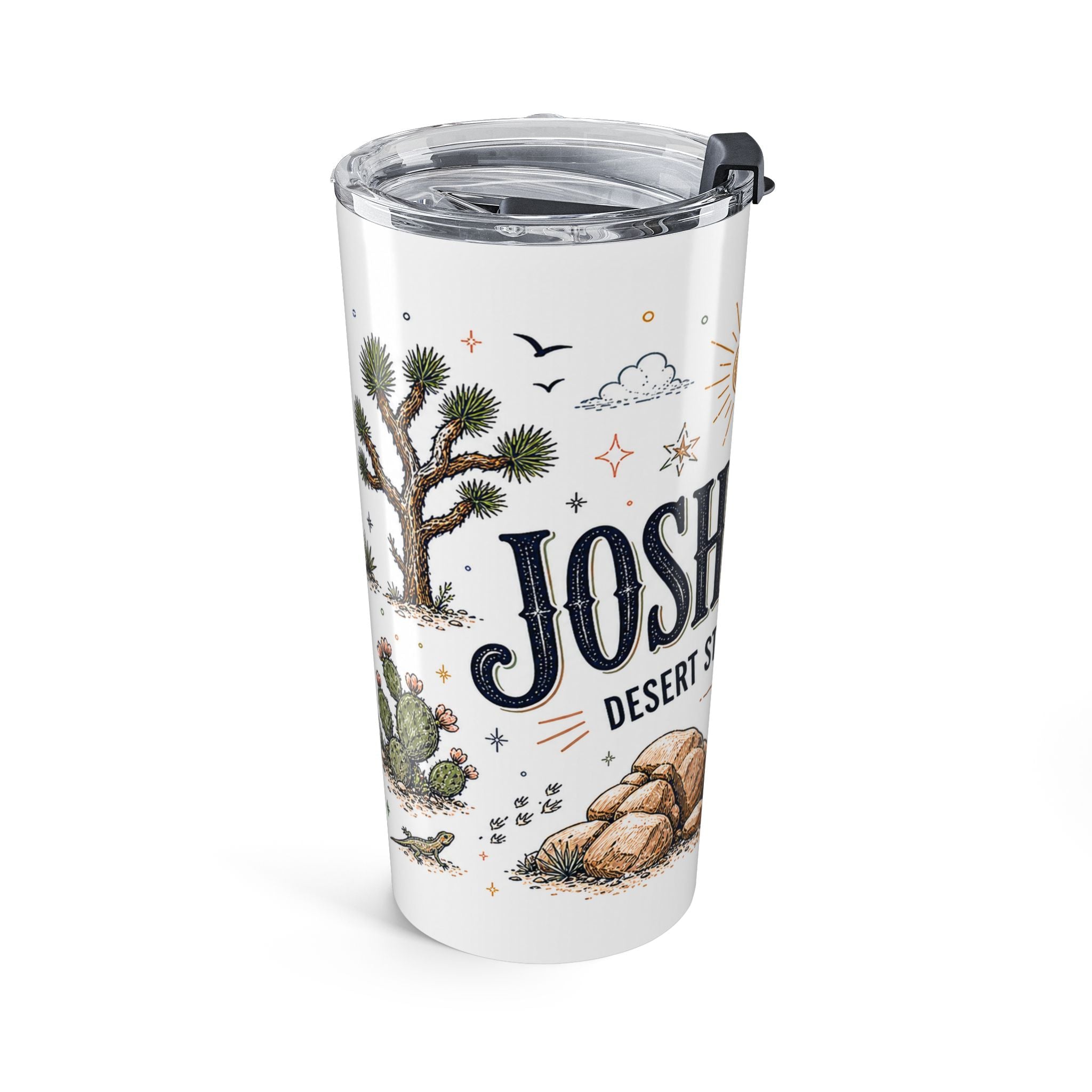 Joshua Tree National Park 20oz Tumbler | California Desert Gift | Insulated Stainless Steel Travel Cup