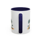 Mecca Coffee Mug | Saudi Arabia Travel Souvenir | Porcelain Decal City Gift | 11oz 15oz Accent Mug