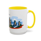 Zhangjiajie Coffee Mug | Travel Destination Souvenir Gift | Accent Color Ceramic 11oz 15oz