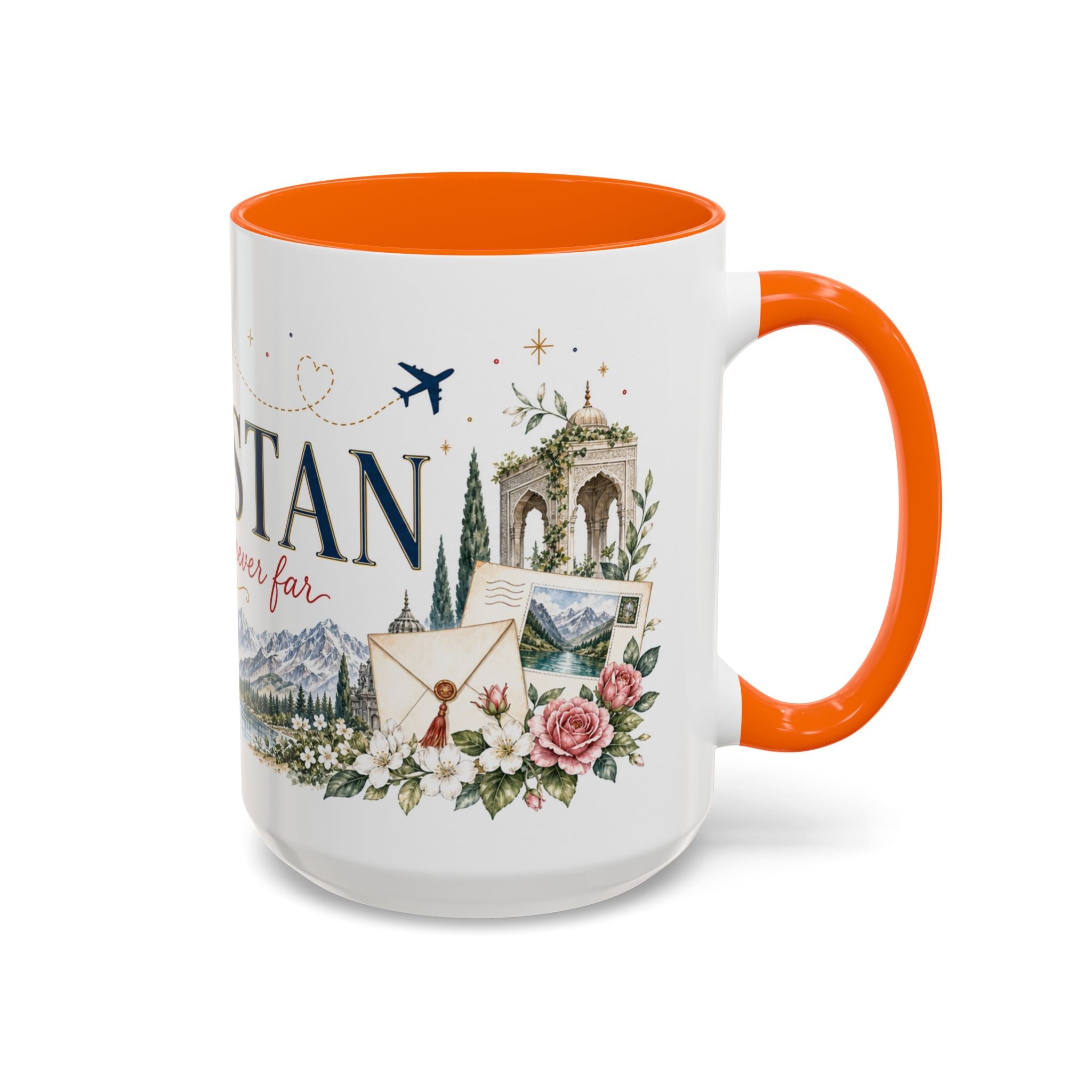 Pakistan Home Country Mug | Moving Away Gift | Long Distance Friendship | 11 oz 15 oz Accent Mug