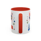 Istanbul Coffee Mug | Postage Stamp Collage Mug | Travel Souvenir Accent Cup 11oz 15oz