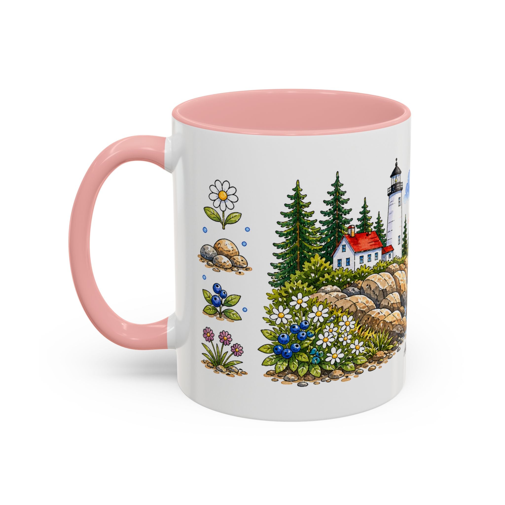 Acadia National Park Mug | US Travel Souvenir Accent Coffee Mug | 11oz 15oz Ceramic Cup