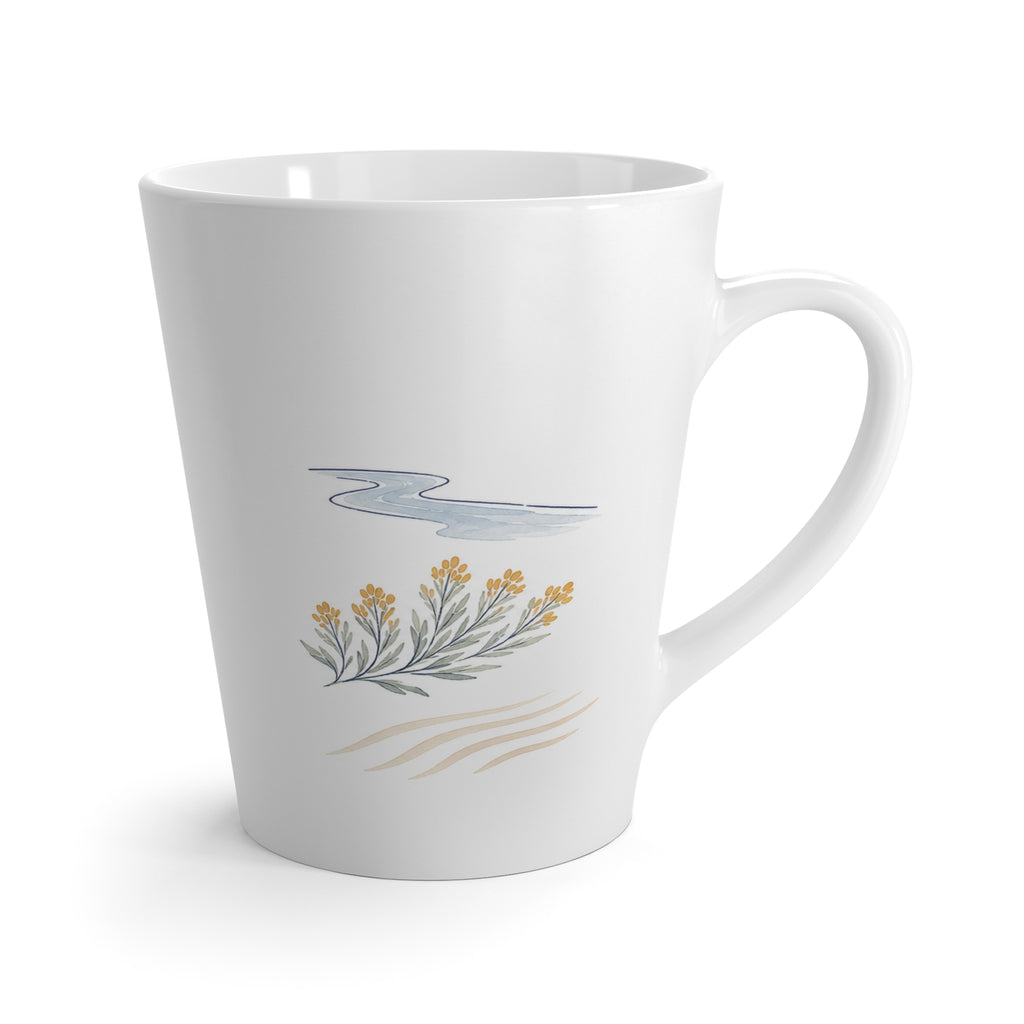 Great Sand Dunes National Park Latte Mug | Pastel Watercolor Nature Coffee Cup | 12 oz Travel Souvenir Gift