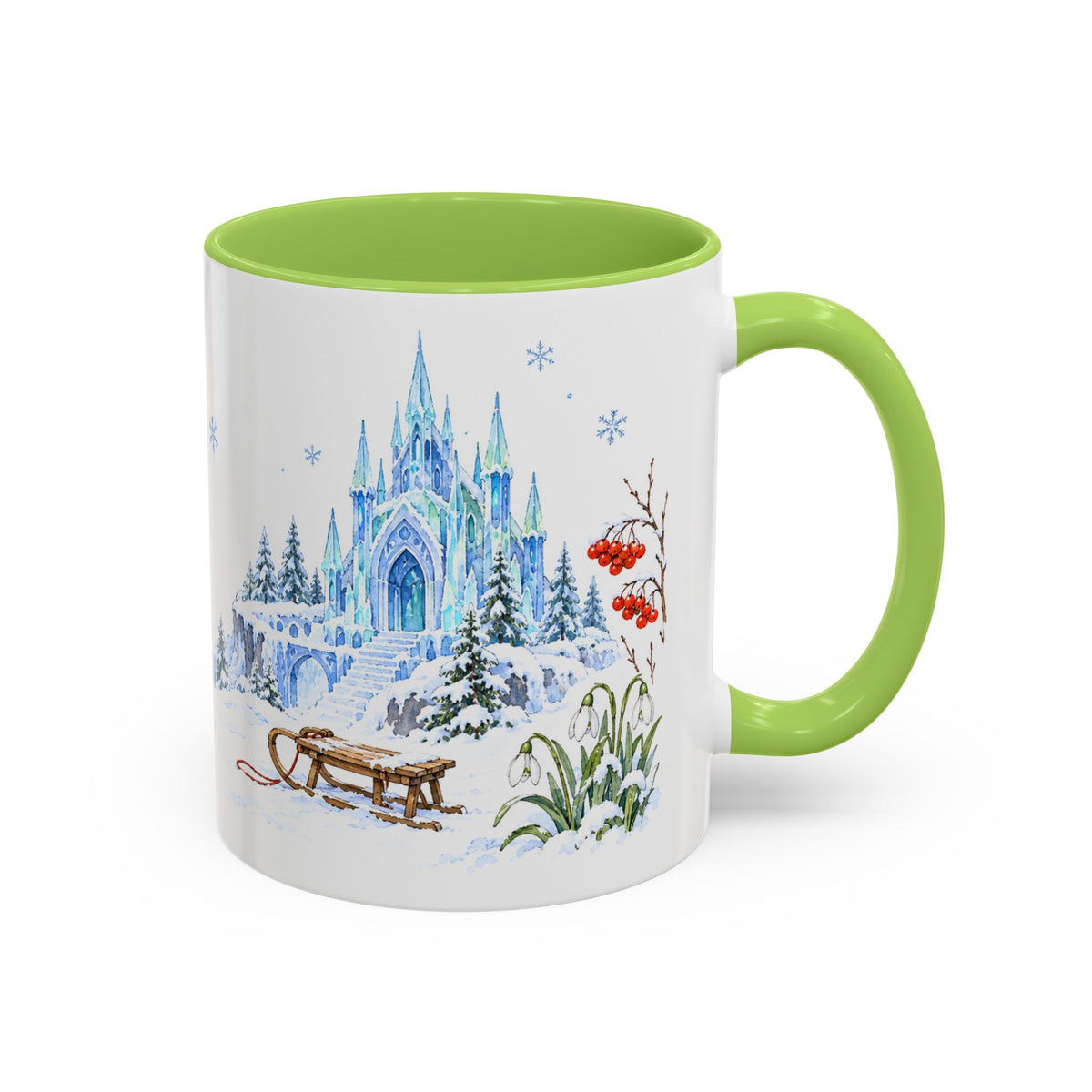 The Snow Queen Mug | Storybook Fairy Tale Accent Coffee Mug | EveryLegend