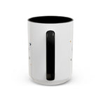 Retirement Plan Coffee And Adventures Mug | Travel Retirement Gift | Accent Color Ceramic 11oz 15oz