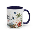Nigeria Home Country Mug | Moving Away Gift | Long Distance Friendship | 11 oz 15 oz Accent Mug
