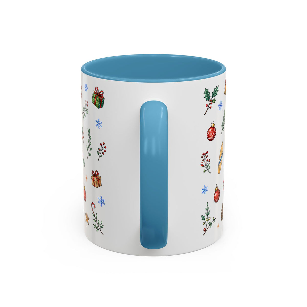 San Diego Christmas Mug | Watercolor City Souvenir, Holiday Travel Gift (11oz/15oz)