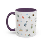 Indiana Dunes National Park Christmas Mug | Watercolor Travel Souvenir | Holiday Gift | Accent Ceramic Coffee Cup 11oz 15oz