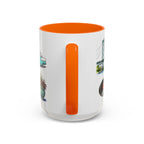 Detroit Illustrated Travel Mug | City Souvenir Accent Coffee Mug | 11oz 15oz Ceramic Cup