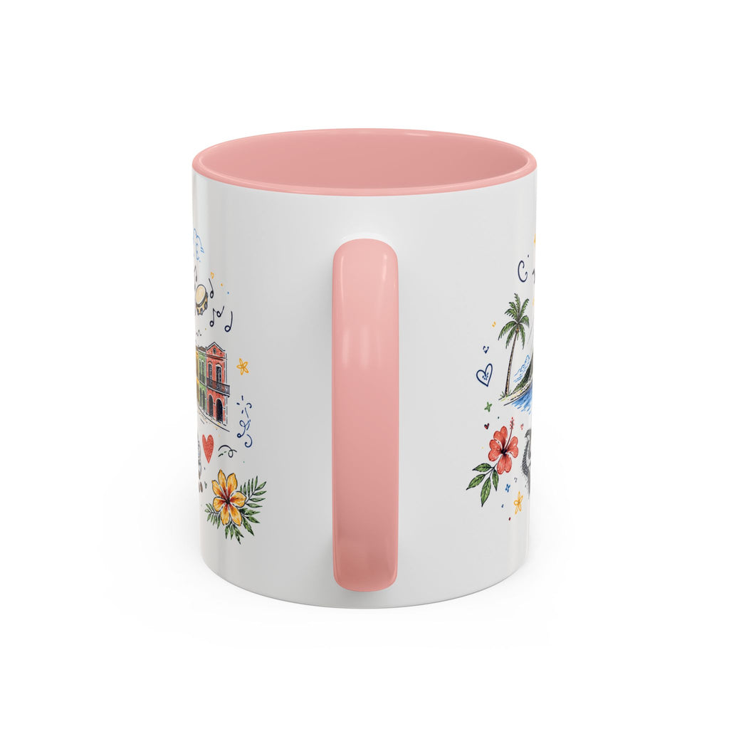 Rio de Janeiro Coffee Mug | Brazil Souvenir Travel Gift | Accent Color Ceramic 11oz 15oz